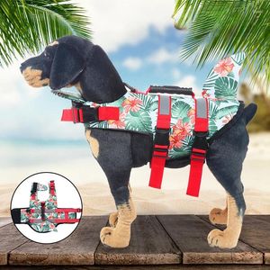 Vêtements pour chiens Maillot de bain Gilet de sauvetage Vêtements pour animaux de compagnie Costume réfléchissant Baleine