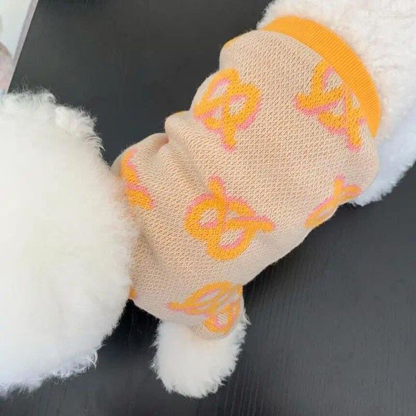 Símbolo de vestimenta de perros Sweater Sweater Pet Clothing Sweet Warm Warming Ropa Otoño Invierno Moda Lindo Niña Chihuahua Cats Ropa Perro