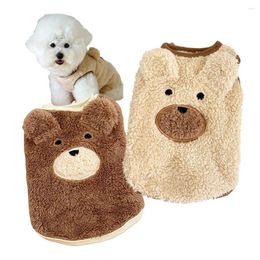Hondenkleding teddy kleren pluche winter huisdier truien warm voor kleine honden accessoires in 2024 chihuahua jas