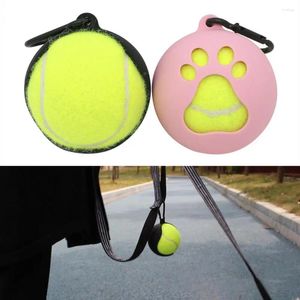 Dog Apparel Tennis Ball Bag Lightweight Holder With Hands-free Leash Attachment Easy Installation Pet Supplies For Active