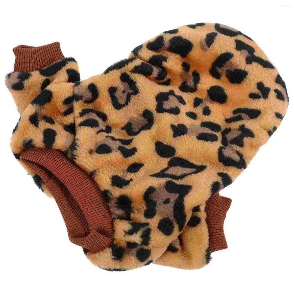 Ropa para perros el suéter de vacaciones perros ropa de cachorro resistente ropa adorable ropa de vellón de vellón de coral