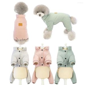 Hondenkleding dikker voor kleine honden overalls huisdierbenodigdheden kleding outfits kleding jumpsuit puppy jas jas