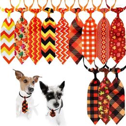 Coules de vêtements pour chiens Halloween Collier Pet Netwes Soft and Adjustable Neck Tie Party Formel For Small Medium Cats Puppy Pits
