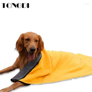 Ropa para perros tongdi para mascota gato ducha ducha bañera toalla toalla de toalla secado rápido súper absorbente pañal reutilizable viajar eco-amigable