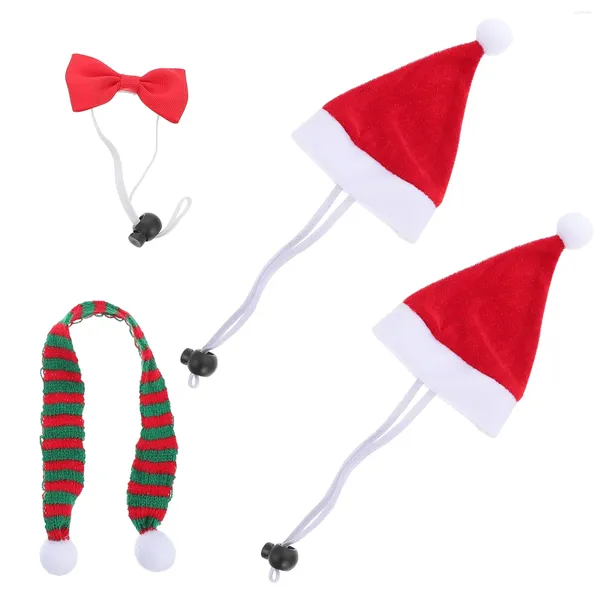 Juguetes de ropa para perros Havster Hat Pet Disfraz de vacaciones Pequeños Animales Disfraces de decoración navideña