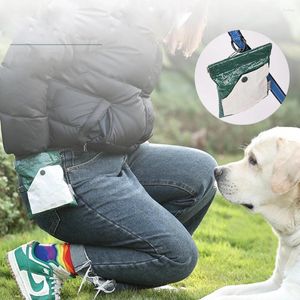 Bolsa de tratamiento de ropa para perros para entrenamiento de mascotas Cierre automático portátil Bolsas de manos libres para caminar al aire libre