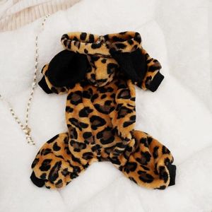 Appareils pour chiens Tendy Leopard Imprimé PET à sauts à la mode