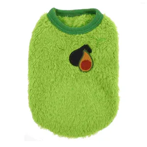 Vêtements pour chien gilet chaud Vêtements d'animaux de compagnie petits manteau lavables chiots à imprimer des animaux de flanelle fournit des manteaux d'hiver