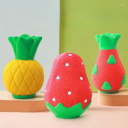 Vêtements pour chiens Jouets vocaux Fruits colorés Chiens de petite et moyenne taille Balles amusantes Résistant aux morsures