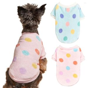 Vêtements pour chiens chauds polaire vêtements pour animaux de compagnie pour petits chiens moyens gilet manteau pull chiot pull chat Chihuahua Teddy Yorkie