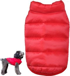 Hondenkleding Warm jas voor puppy Winddichte kleine jas - Koud weer Winter