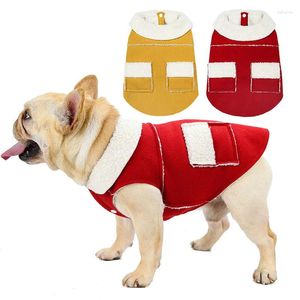 Vêtements pour chiens vêtements d'animaux chauds pour l'hiver Costume de gilet