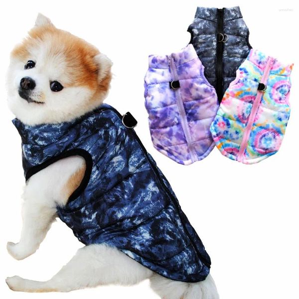 Ropa para perros ropa de mascotas tibias chaqueta impermeable de invierno para cachorros perros pequeños gatos ropa para algodón achanado para mangas de mangas de Yorks chiwawa