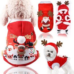 Vêtements pour chiens chaleureux yorkshire terrier vêtements roupa cachorro chiot à sweat à sweat de Noël pour les vêtements de vêtements de sport enleceau