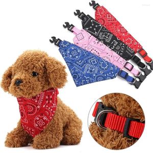 Ropa para perros Coritos lavables con vendaje triangular decoración de cuello de gato babera de cachorros petales bufanda de mascotas