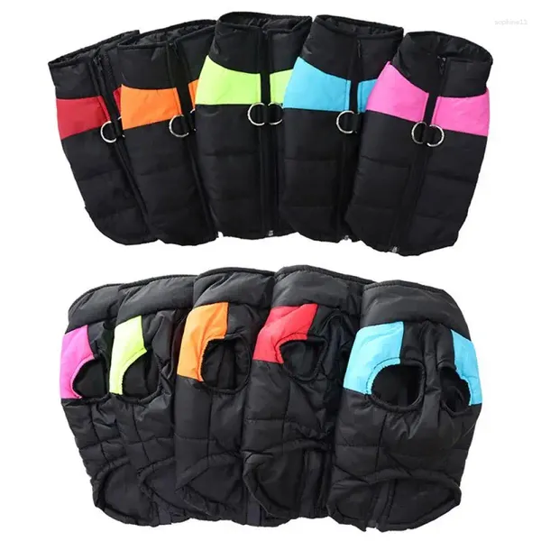 Ropa para perros Impermeable y a prueba de viento Ropa de carga funcional Cómodo Cálido Durable Traje de esquí para mascotas Down