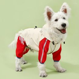 Vêtements pour chiens Vêtements pour animaux de compagnie imperméables Combinaison pour petits chiens Été Chiot Manteau de pluie Yorkie Chihuahua Raincoats Mascotas Vêtements globaux