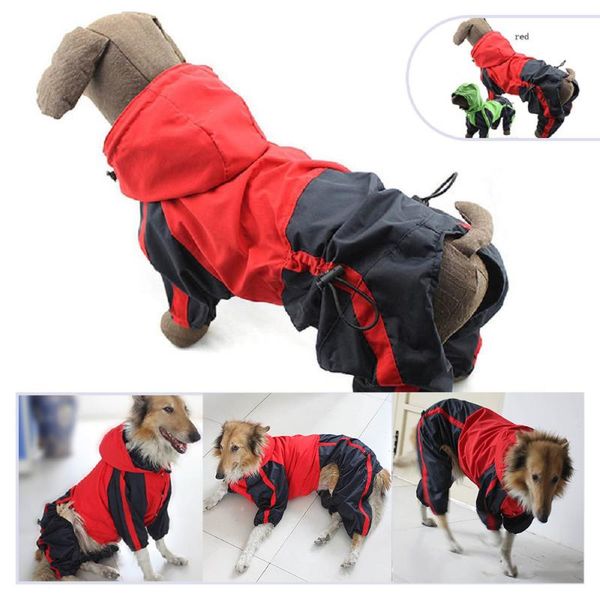 Ropa para perros, ropa impermeable para mascotas, abrigos para la lluvia y la nieve, chaqueta impermeable para perros pequeños, medianos y grandes, ropa para caminar al aire libre para perros