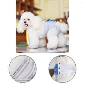 Vêtements pour chiens Pantalons sanitaires portables Shorts élastiques doux et confortables pour chiots