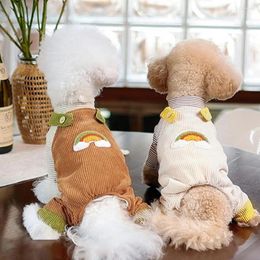 Vêtements pour chiens temps pour animaux de compagnie chaleureux coiffeuse à l'hiver sac à dos rembourré pour les petits chiens confortable épaissis élégant