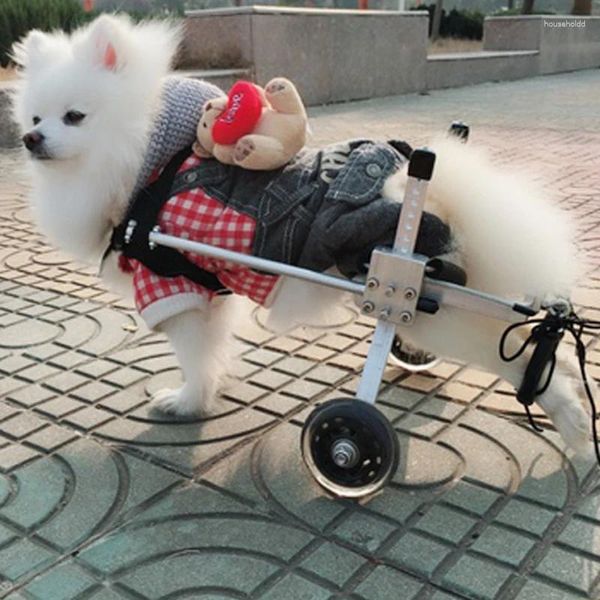 Vêtements pour chiens Fauteuil roulant Paralysie Scooter Handicapé Exercice auxiliaire Rééducation automobile
