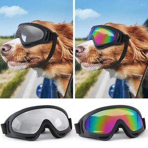 Ropa para perros Gafas a prueba de viento Gafas de protección UV para perros de raza pequeña a mediana Gafas de sol antiniebla con al aire libre