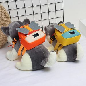 Ropa para perros Ala Mochila pequeña Linda mascota Portador de animales Pecho Arnés Bolsas escolares Productos para cachorros Pequeñas razas medianas Productos para gatos