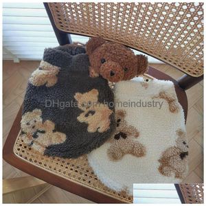 Vêtements pour chiens chat hiver pull pull luxurys concepteurs en tissu en tissu pour animaux de compagnie pour chiot tricot swetshirts a besoin d'un tableau de taille pour co dhljy