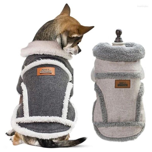 Ropa para perros ropa de invierno tibia chaqueta de vellón sherpa abrigo para perros pequeños york chihuahua caniche cachorro disfraz