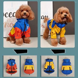 Vêtements pour chiens hiver DogPet manteau de pluie veste épaissie polaire vêtements chauds imperméable imperméable coupe-vent sweat-shirt chiens