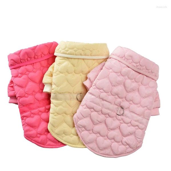 Vêtements pour chiens Harnais d'hiver Manteau Veste Chat Chiot Petit Vêtements pour animaux de compagnie Yorkie Poméranie Schnauzer Bichon Caniche Chihuahua Vêtements