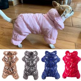 Vêtements de chien hiver mâle garçon vêtements avec boucle imperméable combinaison pour animaux de compagnie pour petits chiens chihuahua yorkies barboteuses chien vetement