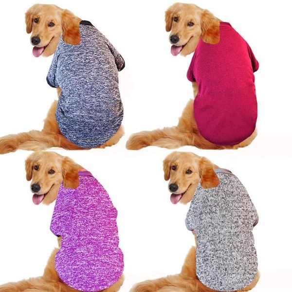 Vêtements de chien Vêtements d'hiver pour animaux de compagnie pour grands chiens coton chaud gros sweats à capuche Golden Retriever Pitbull manteau veste animaux vêtements pulls196l