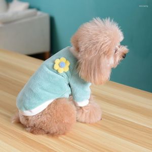Vêtements pour chiens vêtements d'hiver pour animaux de compagnie combinaison pyjama survêtement doux chat chiot pantalon t-shirt ou manteau Chihuahua fournitures