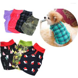 Vêtements pour chiens hiver vêtements pour animaux de compagnie épaissi gilet chaud pour chaton chiot Anti chute vêtements petits chiens