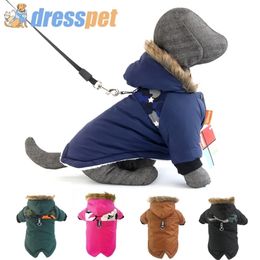 Hondenkleding Winterdierenkleding Warm voor kleine s huisdieren puppy kostuum Franse bulldog outfit jas waterdicht jas chihuahua kleding 221109