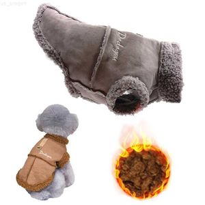 Vêtements pour chiens Manteau d'hiver pour animaux de compagnie pour petits et moyens vêtements pour chiens Veste chaude pour chiot Bouledogue français Chihuahua Tenue Carlin Gilet Costume Fournitures pour chiens