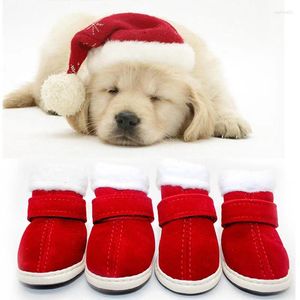 Vêtements pour chiens hiver animaux de compagnie chaussures imperméables