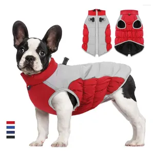 Veste de chiens pour chiens Veste réfléchissante à 2 pattes à col haut à col