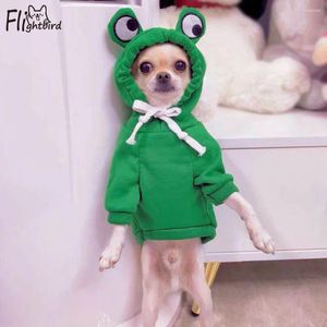 Vêtements de chien Vêtements chauds d'hiver pour petits chiens Sweats à capuche Polaire Fruits Vêtements pour animaux de compagnie Chiot Chat Costume Manteau Français Chihuahua Veste Costume