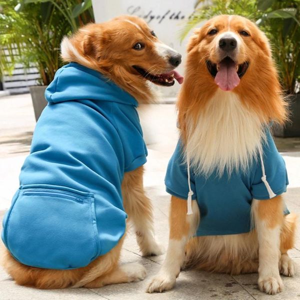 Vêtements de chien hiver vêtements chauds sweats à capuche sport sweat-shirts manteau vêtements pour petits chiens de grande taille gros chat animaux de compagnie tenues de chiot