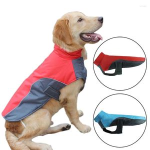 Vêtements de chien hiver chaud vêtements pour animaux de compagnie pour grands chiens réfléchissant imperméable animaux gilet vestes Golden Retriever vêtements chiot gros manteaux