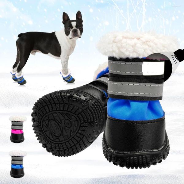 Vêtements pour chiens chaussures chaudes hivernales