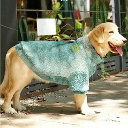 Hondenkleding Winter Warme Dikke Grote Kleding 3XL 7XL Lamsjack voor middelgrote grote honden Winddichte jas Trui Huisdieraccessoires 231122