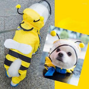 Hondenkleding XS-7XL Raincoat vierbenige waterdichte Pet Rainy Desse Ropa Para Perritas voor grote honden Fashion