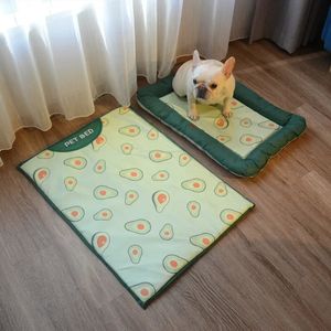 Lit de chien refroidissement tapis d'été pour chat canapé canapé de chiot respirant