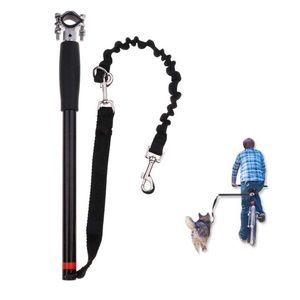 Correas para bicicletas para perros Fácil instalación y extracción Manos libres Perros Correa para ejercitar bicicletas para hacer ejercicio, entrenar, trotar, andar en bicicleta y al aire libre, seguro con mascotas