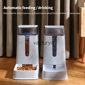 Comederos para perros, 3,5 L, dispensador automático de alimentos, alimentador de cuencos para perros y gatos, gran capacidad, alimentación de agua para perros y gatos, suministros para mascotas, fuente para mascotas