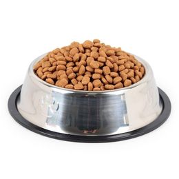Cão tigelas alimentadores cão gato tigelas de aço inoxidável viagem pegada alimentação alimentador tigela de água para gatos de estimação filhote de cachorro ao ar livre prato de comida drop dhhnp