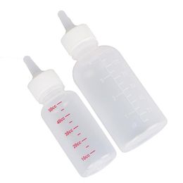 Bols pour chiens, mangeoires pratiques pour animaux de compagnie, Kits de bouteilles d'allaitement en Silicone avec tétines, eau de lait pour chatons, chiot Hamste261D